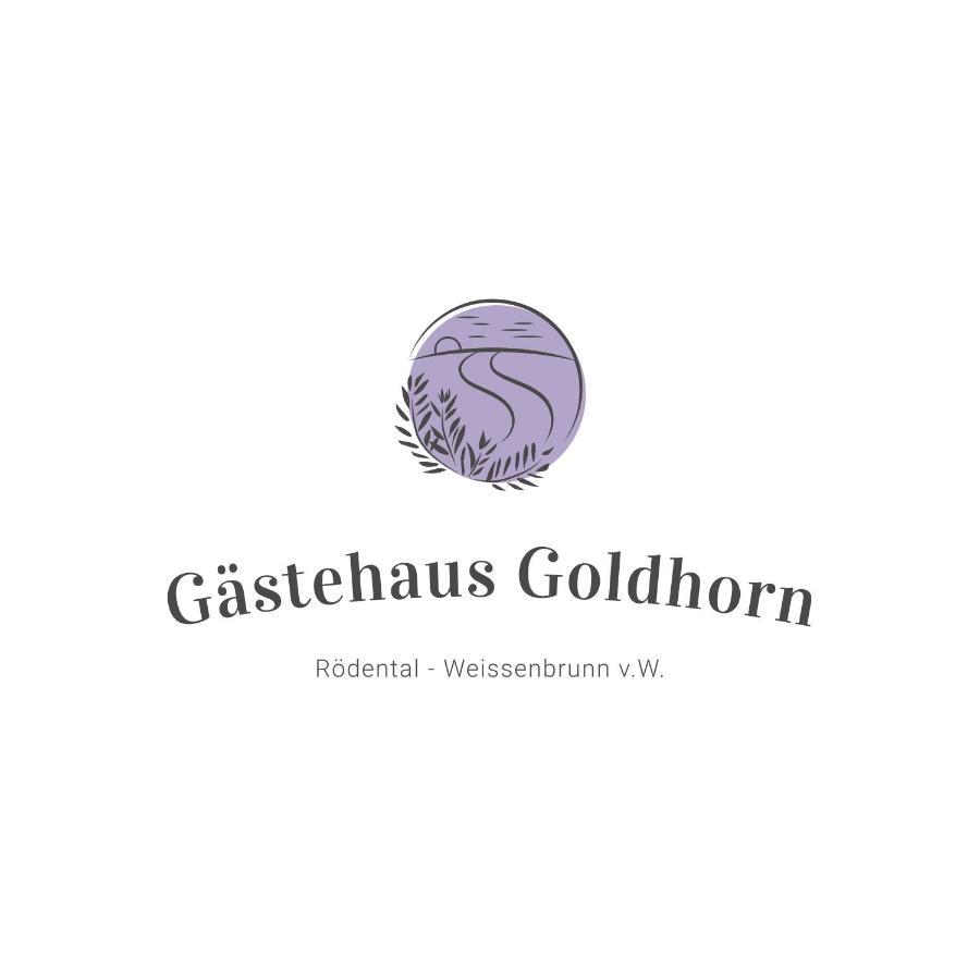ホテル Gaestehaus Goldhorn Rödental エクステリア 写真